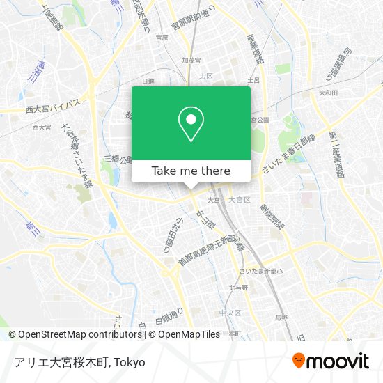 アリエ大宮桜木町 map