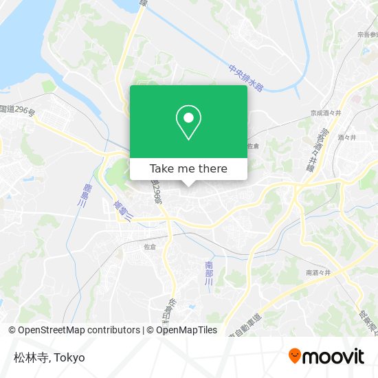 松林寺 map