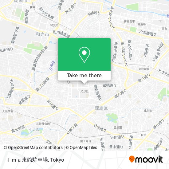 Ｉｍａ東館駐車場 map