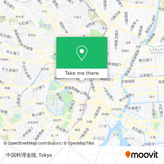 中国料理金陵 map