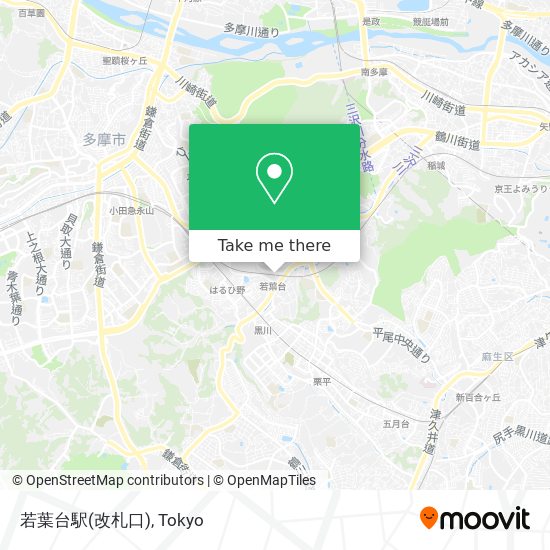 若葉台駅(改札口) map