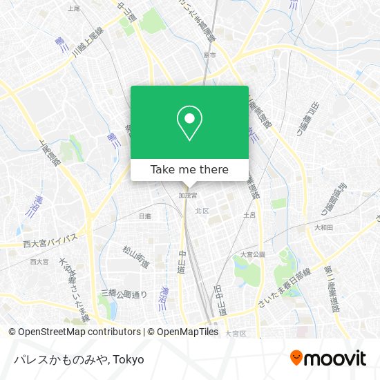 パレスかものみや map