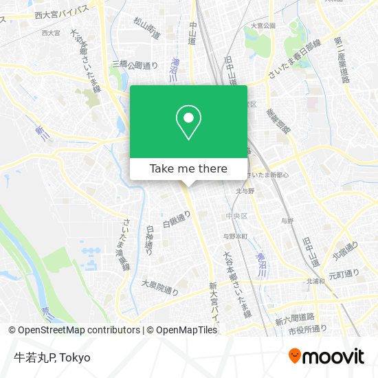 牛若丸P map