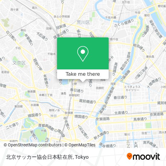 北京サッカー協会日本駐在所 map
