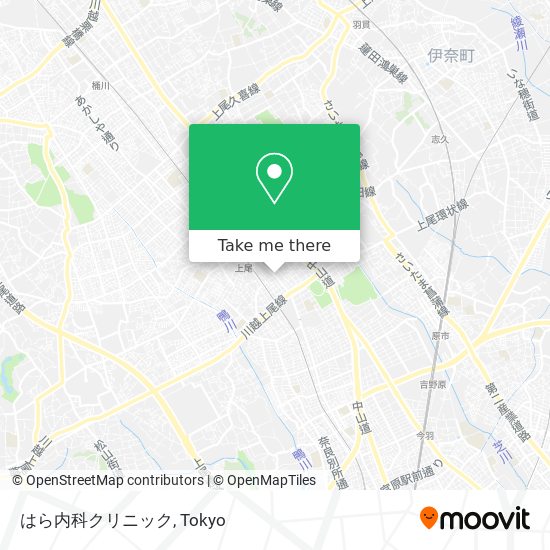 はら内科クリニック map