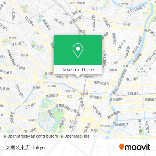 大槻装束店 map