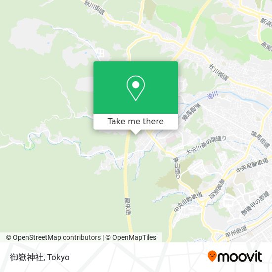 御嶽神社 map