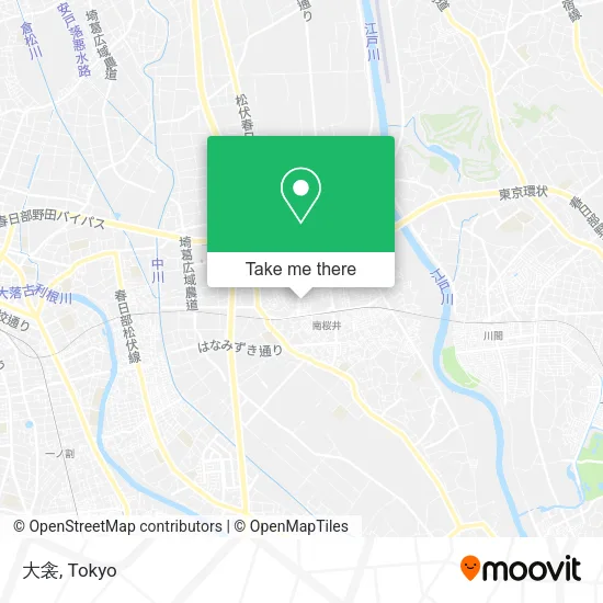 大衾 map