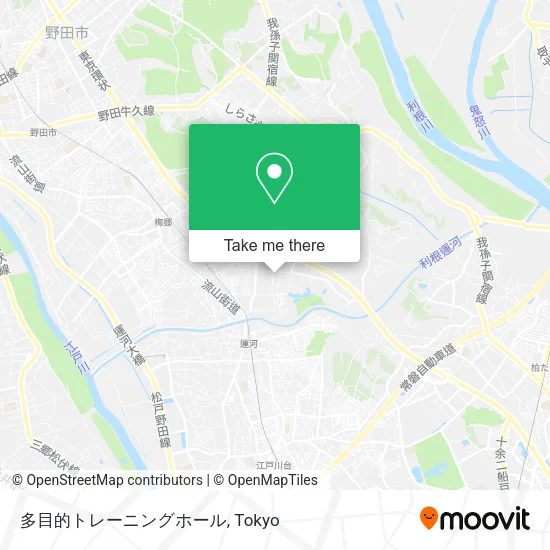 多目的トレーニングホール map