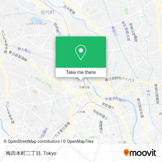 梅田本町二丁目 map