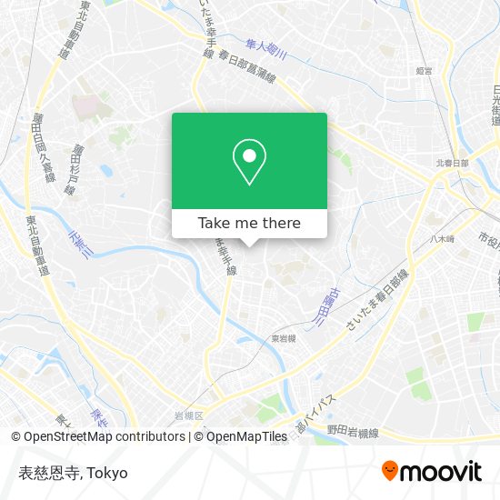 表慈恩寺 map