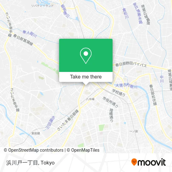 浜川戸一丁目 map