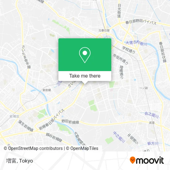 増富 map
