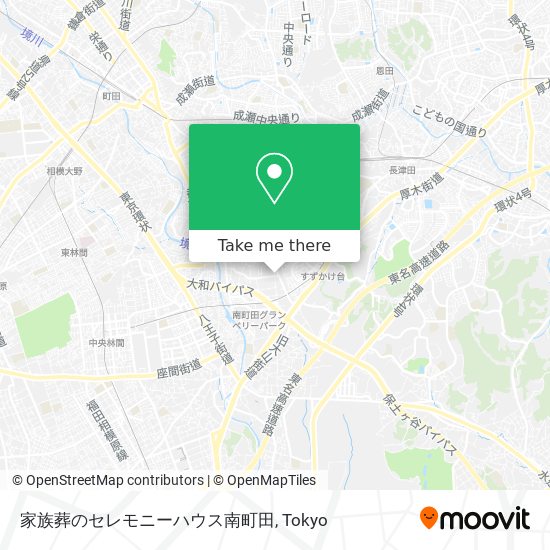 家族葬のセレモニーハウス南町田 map