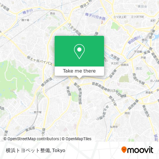 横浜トヨペット整備 map