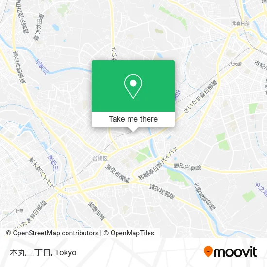 本丸二丁目 map