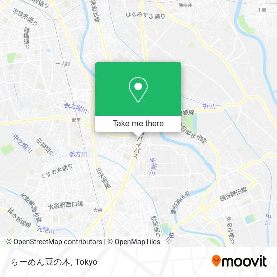 らーめん豆の木 map