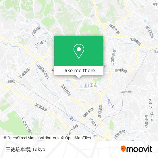 三徳駐車場 map