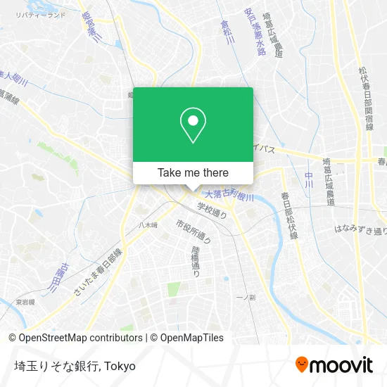 埼玉りそな銀行 map