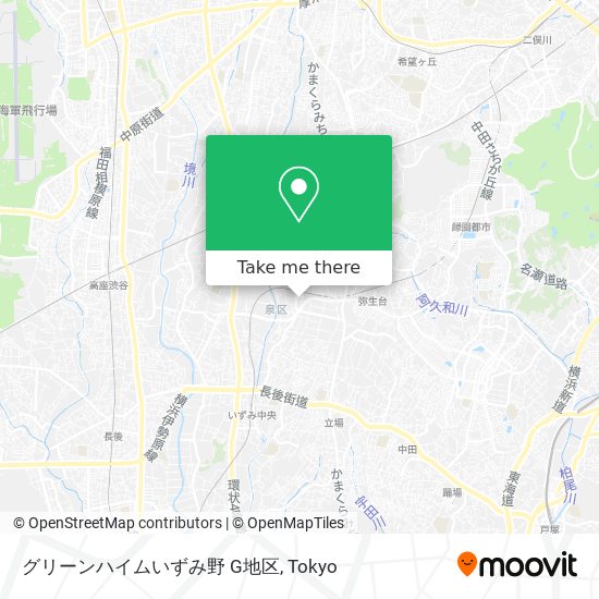 グリーンハイムいずみ野 G地区 map