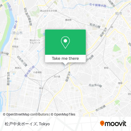 松戸中央ボーイズ map