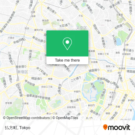 払方町 map