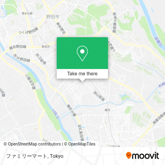 ファミリーマート map