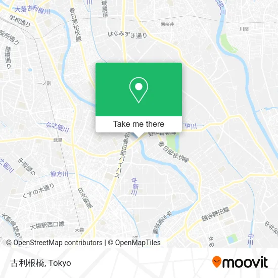 古利根橋 map