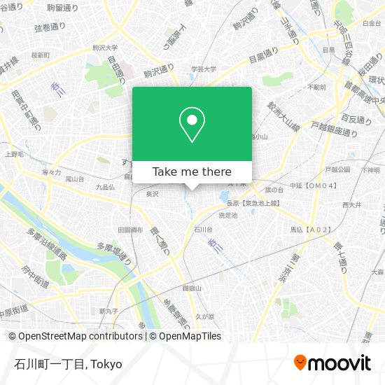 石川町一丁目 map