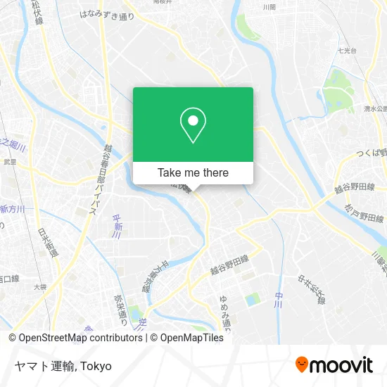 ヤマト運輸 map