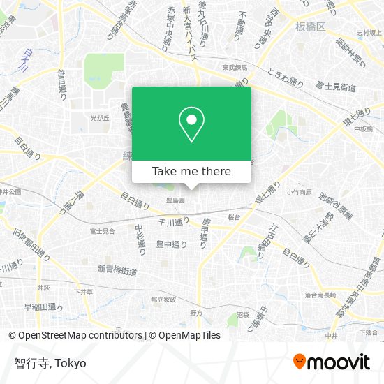 智行寺 map