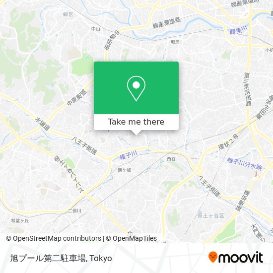 旭プール第二駐車場 map