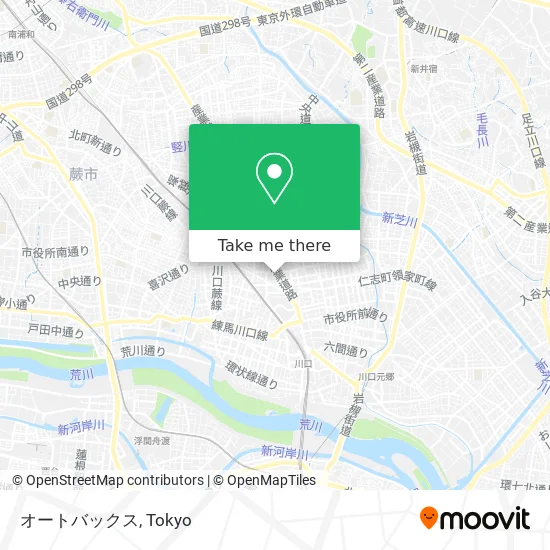 オートバックス map
