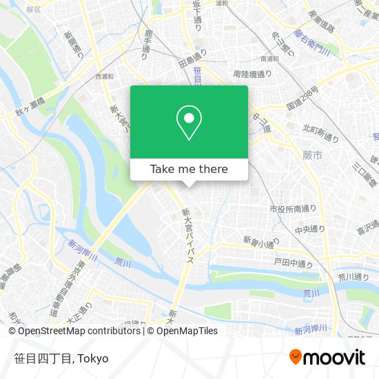 笹目四丁目 map
