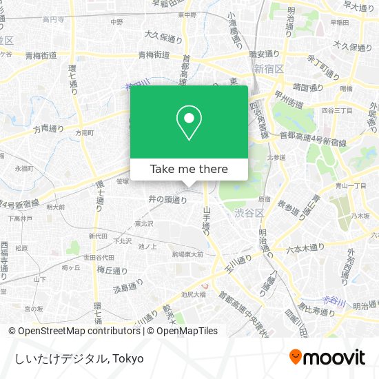 しいたけデジタル map