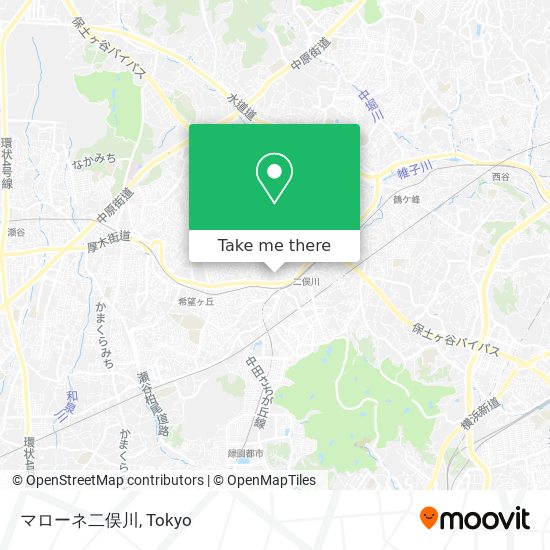マローネ二俣川 map