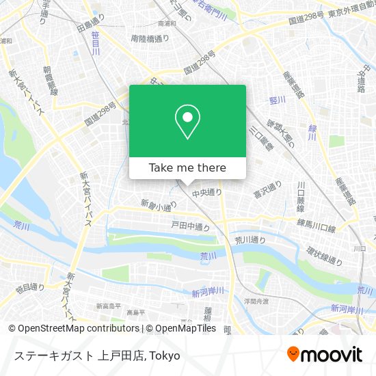 ステーキガスト 上戸田店 map