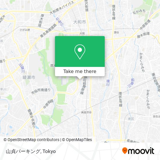 山貞パーキング map