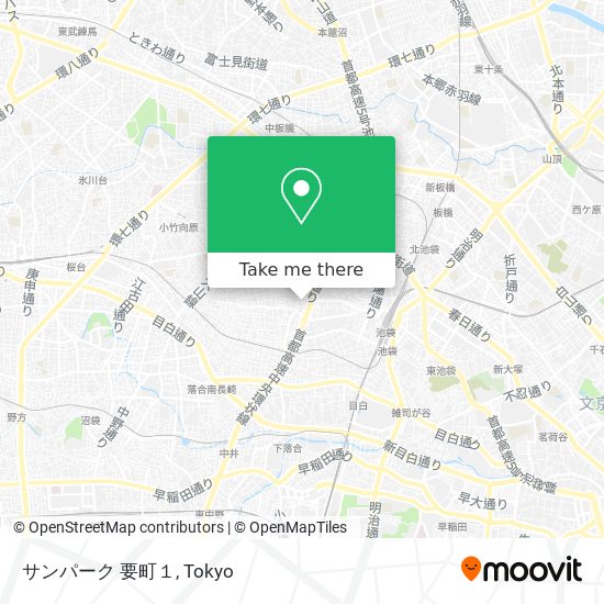 サンパーク 要町１ map