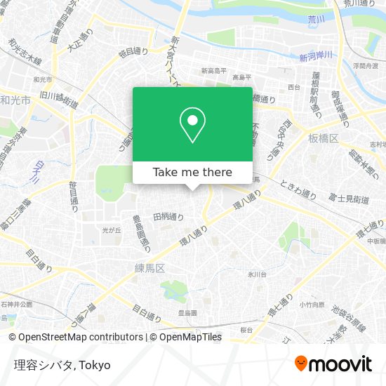 理容シバタ map