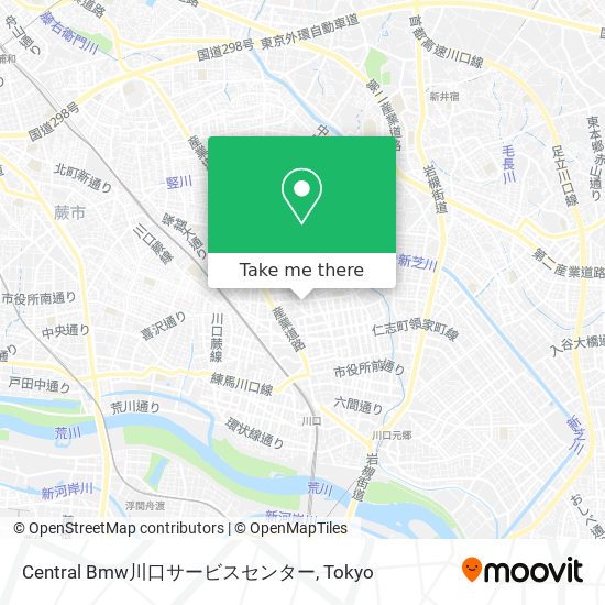 Central Bmw川口サービスセンター map