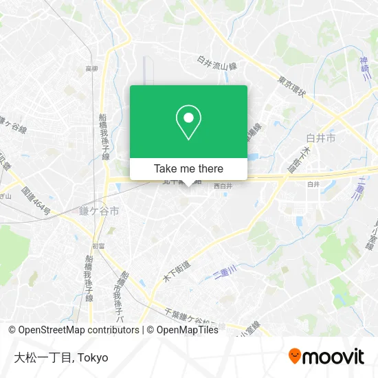大松一丁目 map
