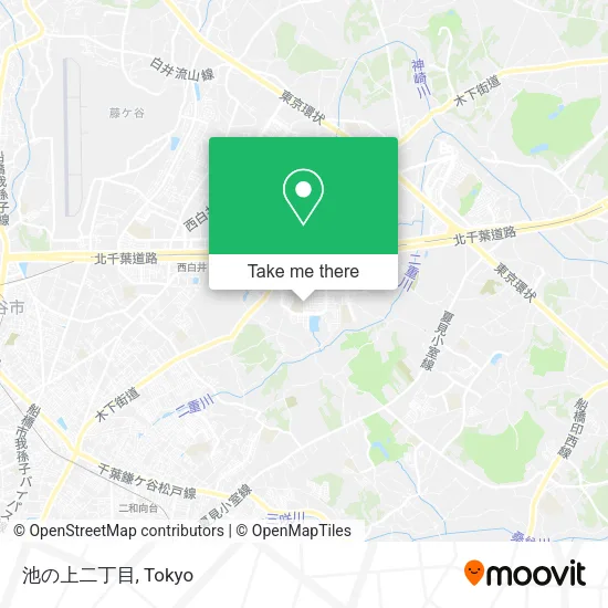 池の上二丁目 map