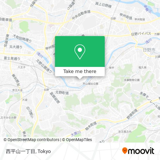 西平山一丁目 map