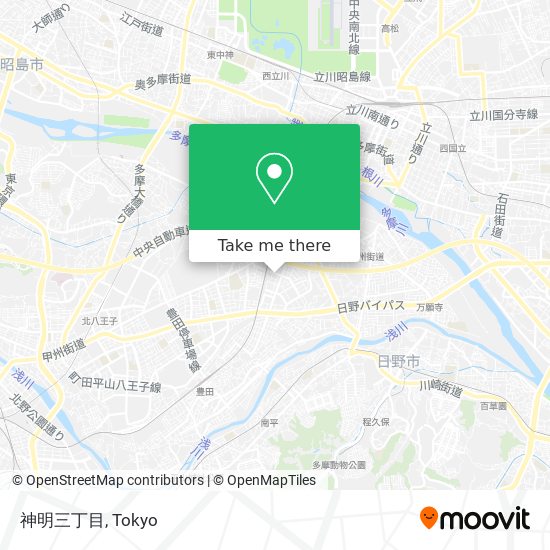 神明三丁目 map