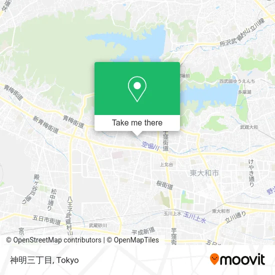 神明三丁目 map