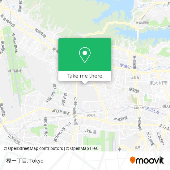 榎一丁目 map