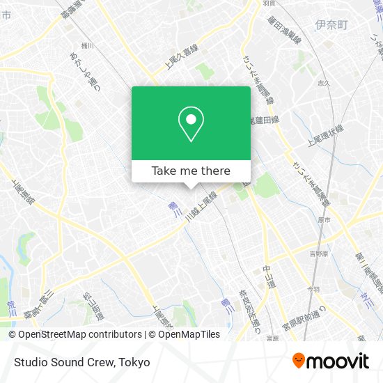 Studio Sound Crew map