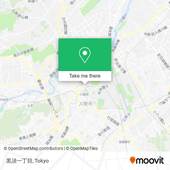 黒須一丁目 map