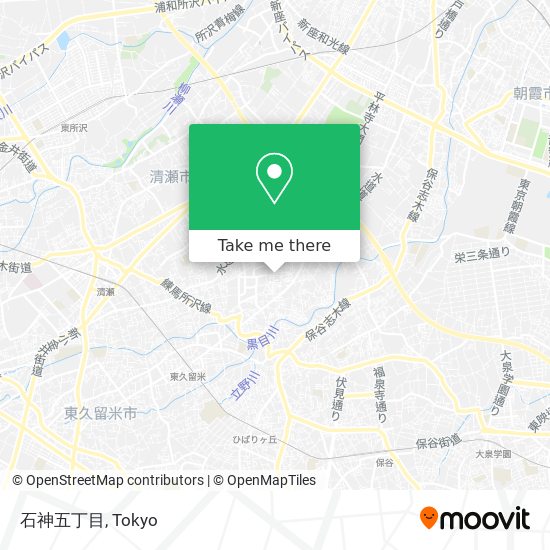 石神五丁目 map